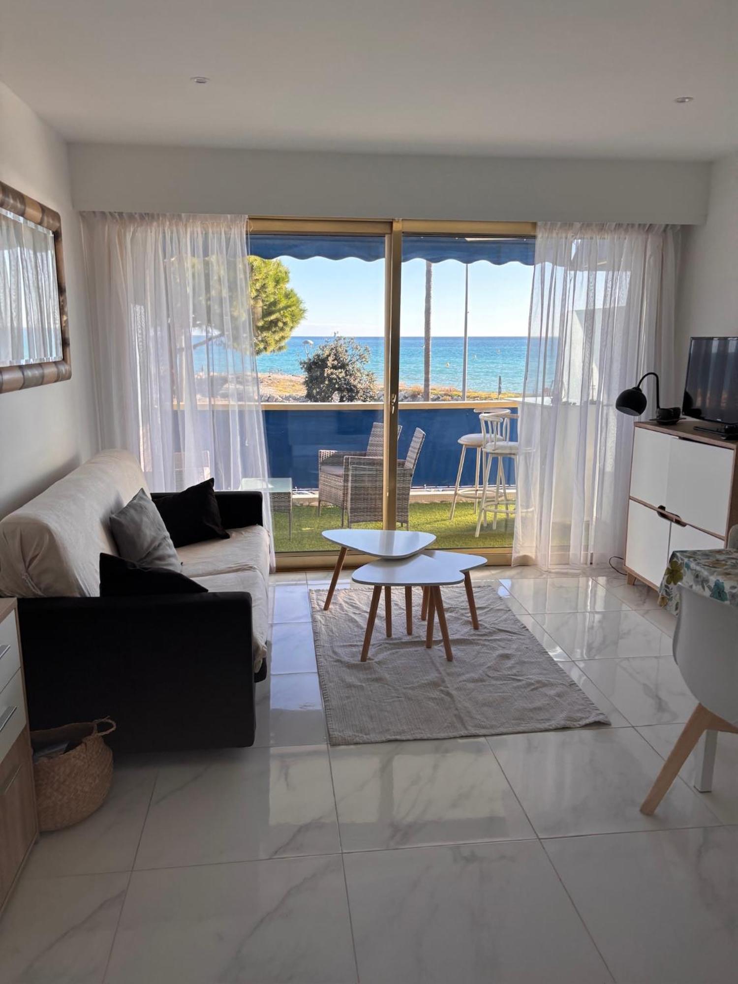 Front De Mer,Plage, Piscine, Parking Cagnes-sur-Mer Kültér fotó