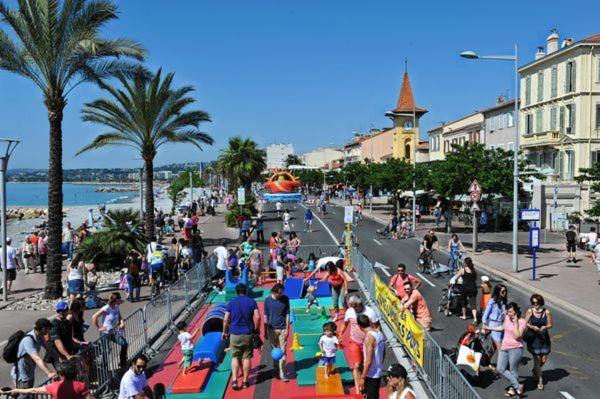 Front De Mer,Plage, Piscine, Parking Cagnes-sur-Mer Kültér fotó
